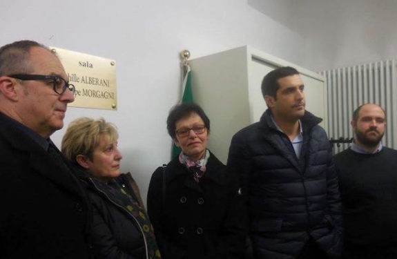 Sala per Achille Alberani e Giuseppe “Pino” Morgagni